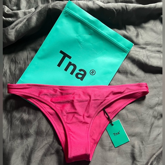 TNA Hot Pink Swimsuit Bottoms - Picture 3 of 4